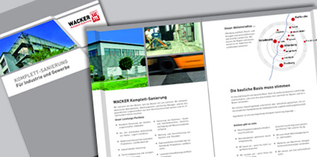 Wacker Segment-Broschüre Gewerbe & Industrie